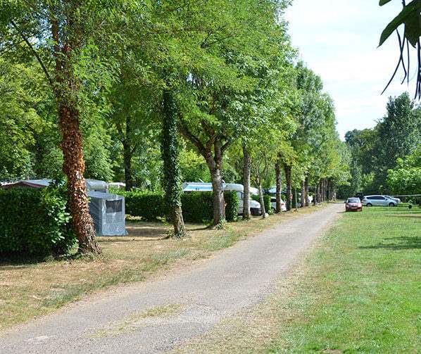 Emplacement pour camping-cariste