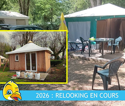 Location de bungalows toiles à Sarat-la-Caneda