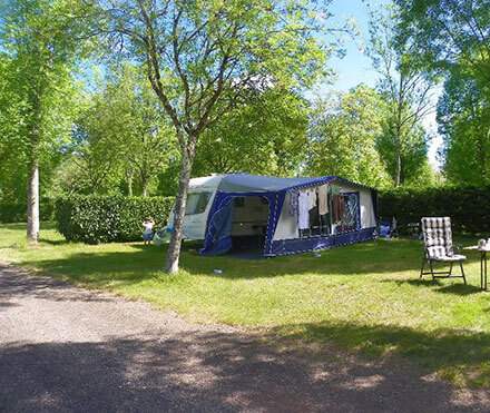 Location d'emplacement pour camping-cariste