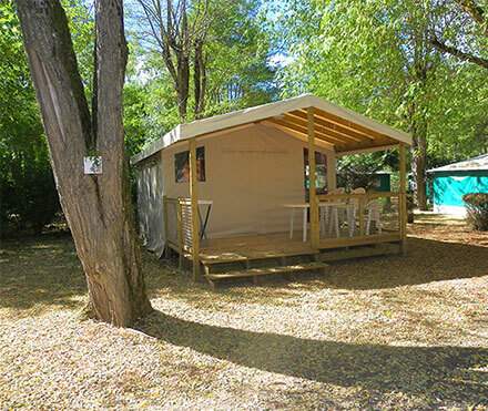 Verhuur van tentlodges in de Périgord