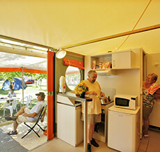 Pagan tent te huur in de Dordogne