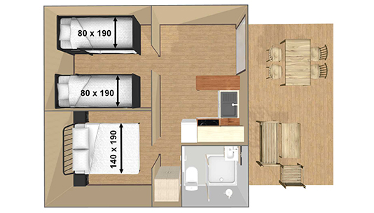 Plan tent Pagan